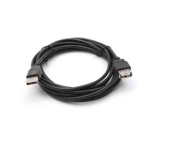 Кабель продовжувач USB 2.0 AM-AF, 3.0 м чорний Вінниця