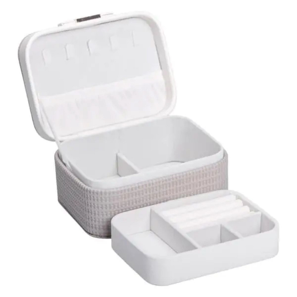 Yiwu Скринька для прикрас з еко шкіри 15.5×11.5×8.5 ​​органайзер для ювелірних виробів HP-5-37B Коломыя - изображение 4