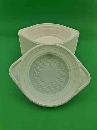 Тарелка одноразовая диаметр 500мм Эконом PGU (100 шт) Харьков