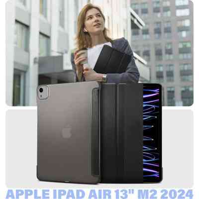 Чохол до планшета BeCover Tri Fold Hard Apple iPad Air 13&quot; M2 2024 Black (711471) Вінниця