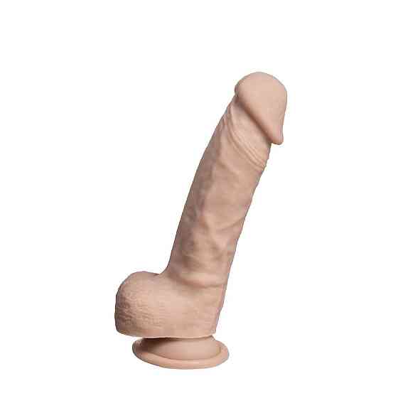 Фаллоимитатор SilexD Johnny Real Skin Flesh (7in MODEL 1), суперсофт-силикон+Silexpan, диаметр 3,8см Sex Aura Киев