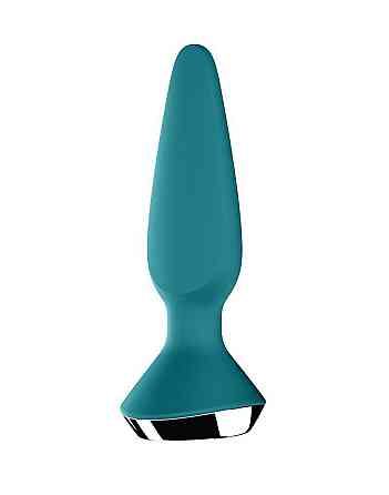 Анальна смарт-вібропробка Satisfyer Plug-ilicious 1 Petrol Sex Aura Київ