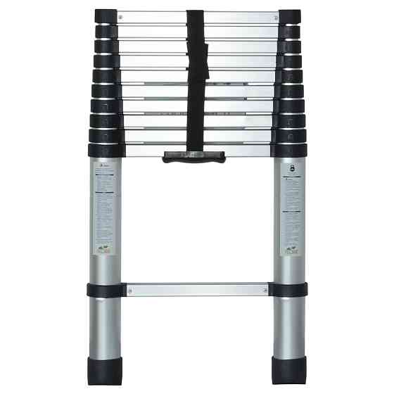 Flora Лестница телескопическая 11 ступеней 3.2м FLORA (5033614) Коломия