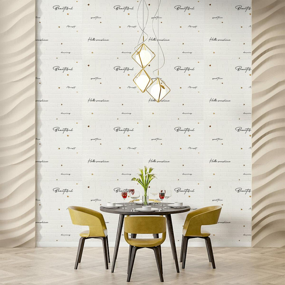 3D стенная панель с золотым надписью Киев - изображение 5