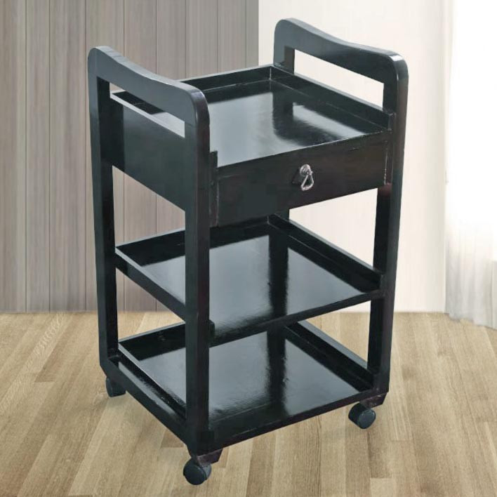 Этажерка для ванной на колёсиках 