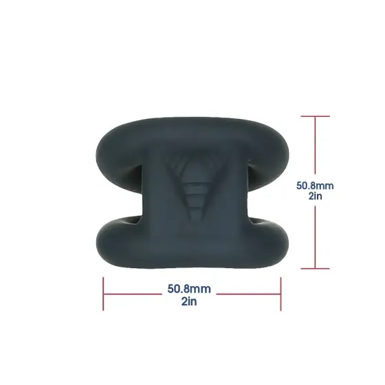 Подвійне ерекційне кільце LUX Active – Tug – Versatile Silicone Cock Ring Львов