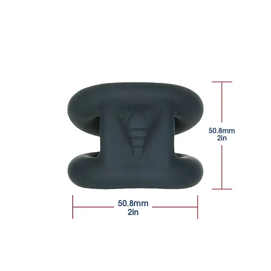 Подвійне ерекційне кільце LUX Active – Tug – Versatile Silicone Cock Ring Львов - изображение 2