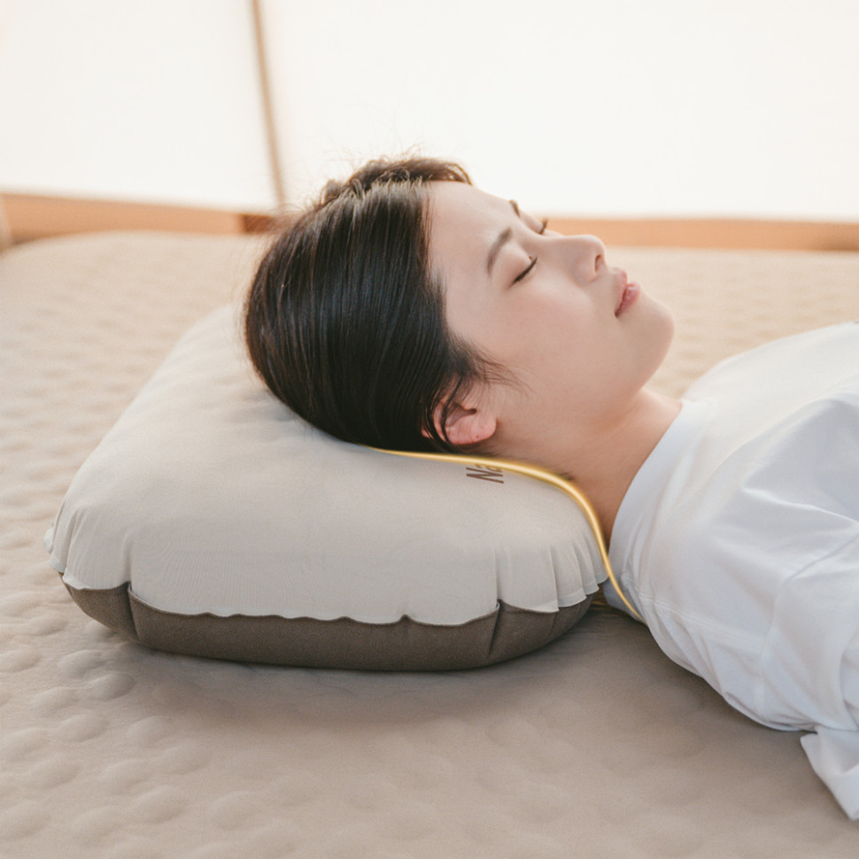 Подушка надувная ультралегкая Naturehike CNK2300DZ024, прямоугольная большая Ровно - изображение 3