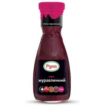 Соус Руна Журавлинний 240 г (4820015949448) Вінниця