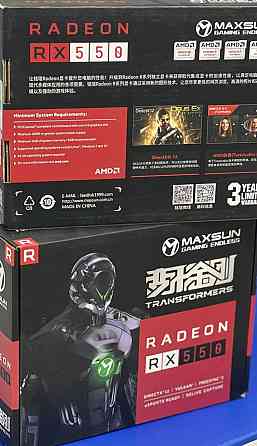 RADEON RX 550 (NEW!) Нова ! Київ