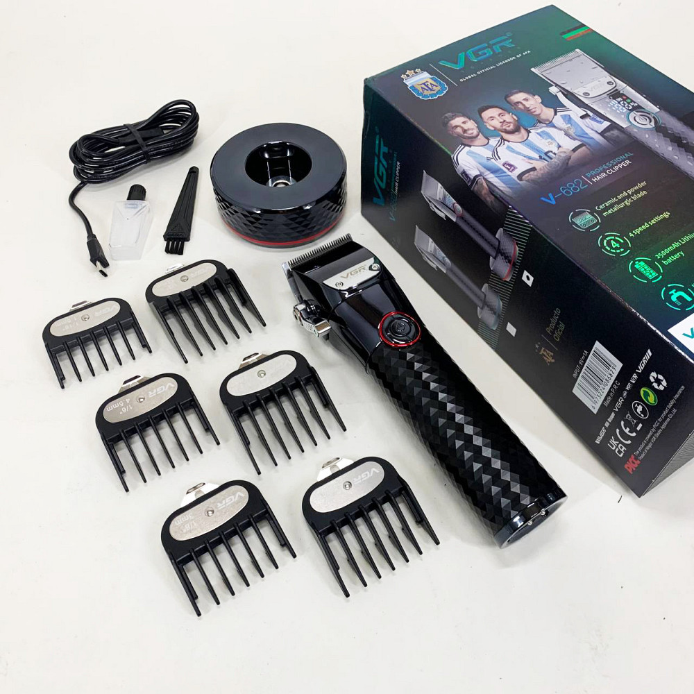 Машинки для стрижки професійні машини VGR V-682, Перукарські машинки професійні, Тример бездротовий NK-59 Івано-Франківськ - фото 8