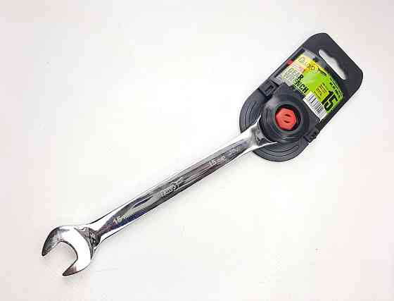 Ключ ріжково-тріскачний 15 мм. КТ-2081-15 Alloid Винница