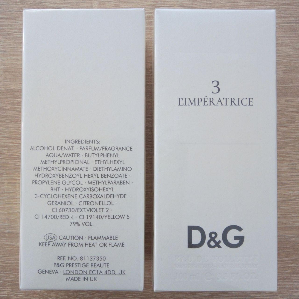 Dolce&Gabbana Женская туалетная вода Dolce & Gabbana 3 L`Imperatrice 100 мл Коломия - фото 2