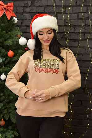 Женский свитшот на флисе 