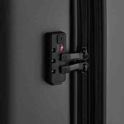 Чемодан Wenger Oryson, велика, пластик, 4 колеса, сіра (653210) Винница