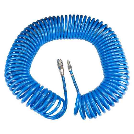 Шланг спиральный полиуретановый (PU) 20м 6.5×10мм SIGMA (7012141) Киев