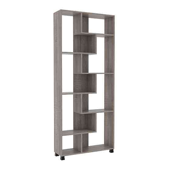 Стеллаж ОС-4, Дуб Сонома Трюфель, 800/250/1900 Львов