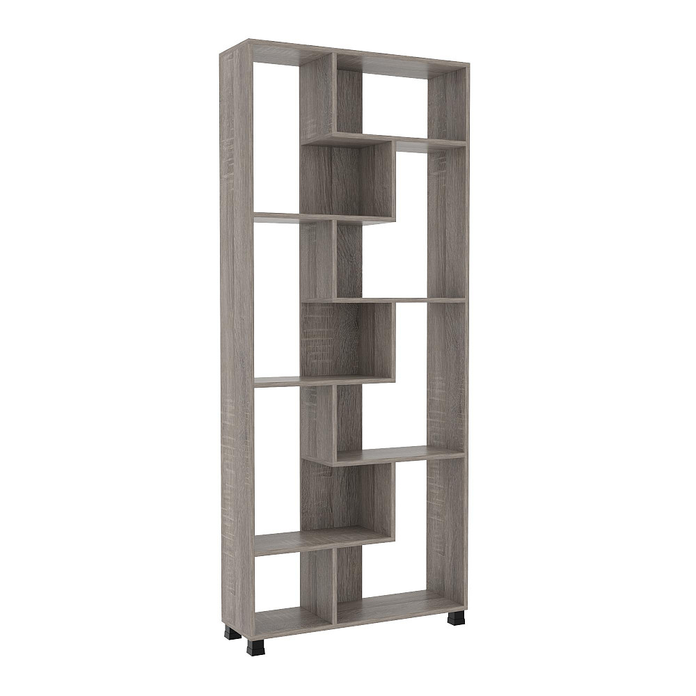 Стеллаж ОС-4, Дуб Сонома Трюфель, 800/250/1900 Львов - изображение 1