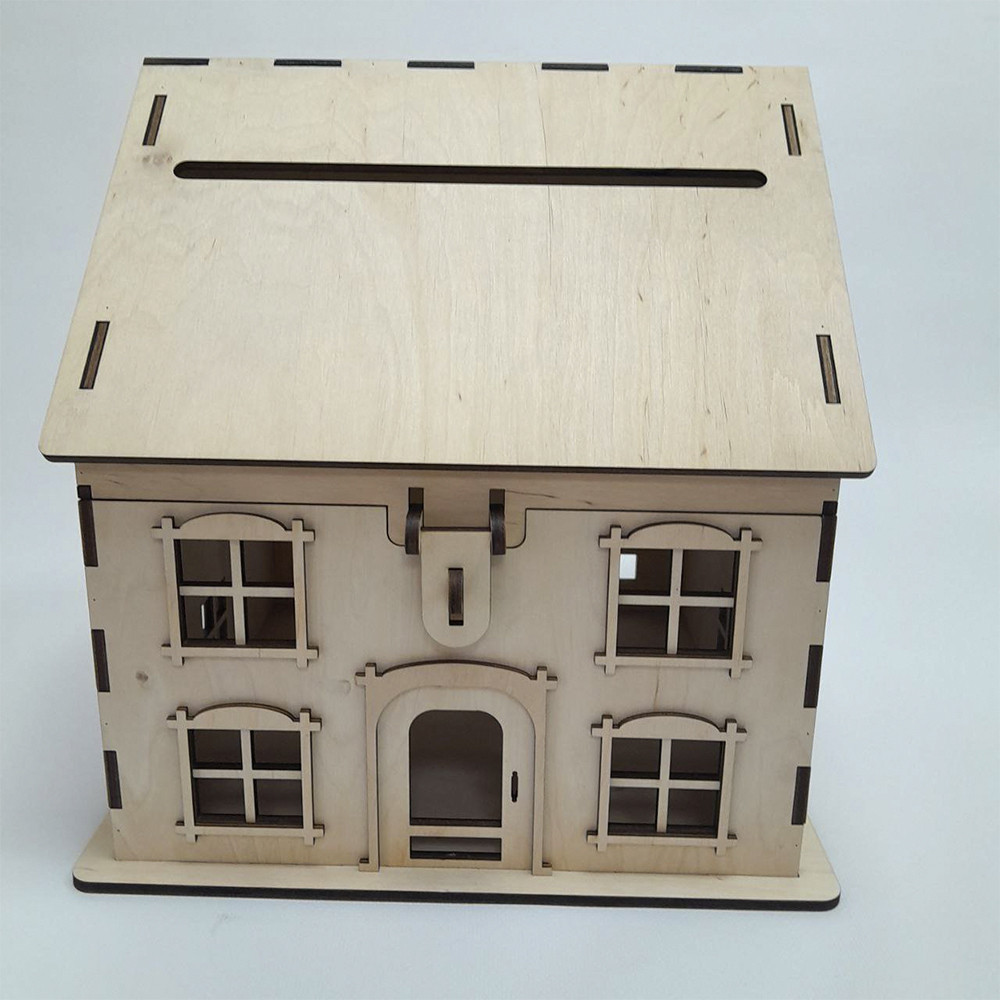 Домик для конвертов, Свадебная казна 300х300х310мм Киев - изображение 4