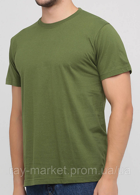 Футболка базовая Stedman Classic-T Unisex мужская оливковое (ST2000-HGR) L Киев - изображение 2