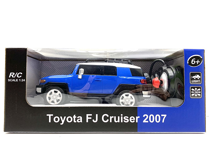 Машина TOYOTA FJ CRUISER на пульті керування Синя (27055) Чернігів - фото 6