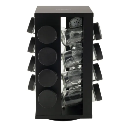 Набір ємностей для спецій 16шт на підставці чорний Ofenbach 101002 Житомир - фото 7