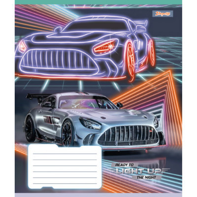 Тетрадь 1 вересня 1В Lights up 96 листов линия (767174) Винница - изображение 5