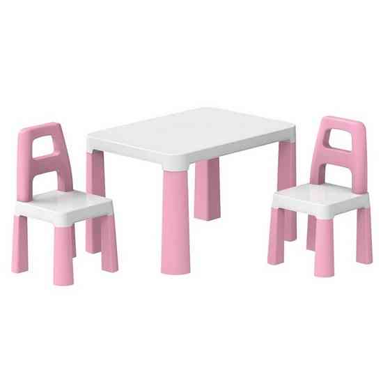Детский стол с двумя стульями 0457TXK розовый Винница