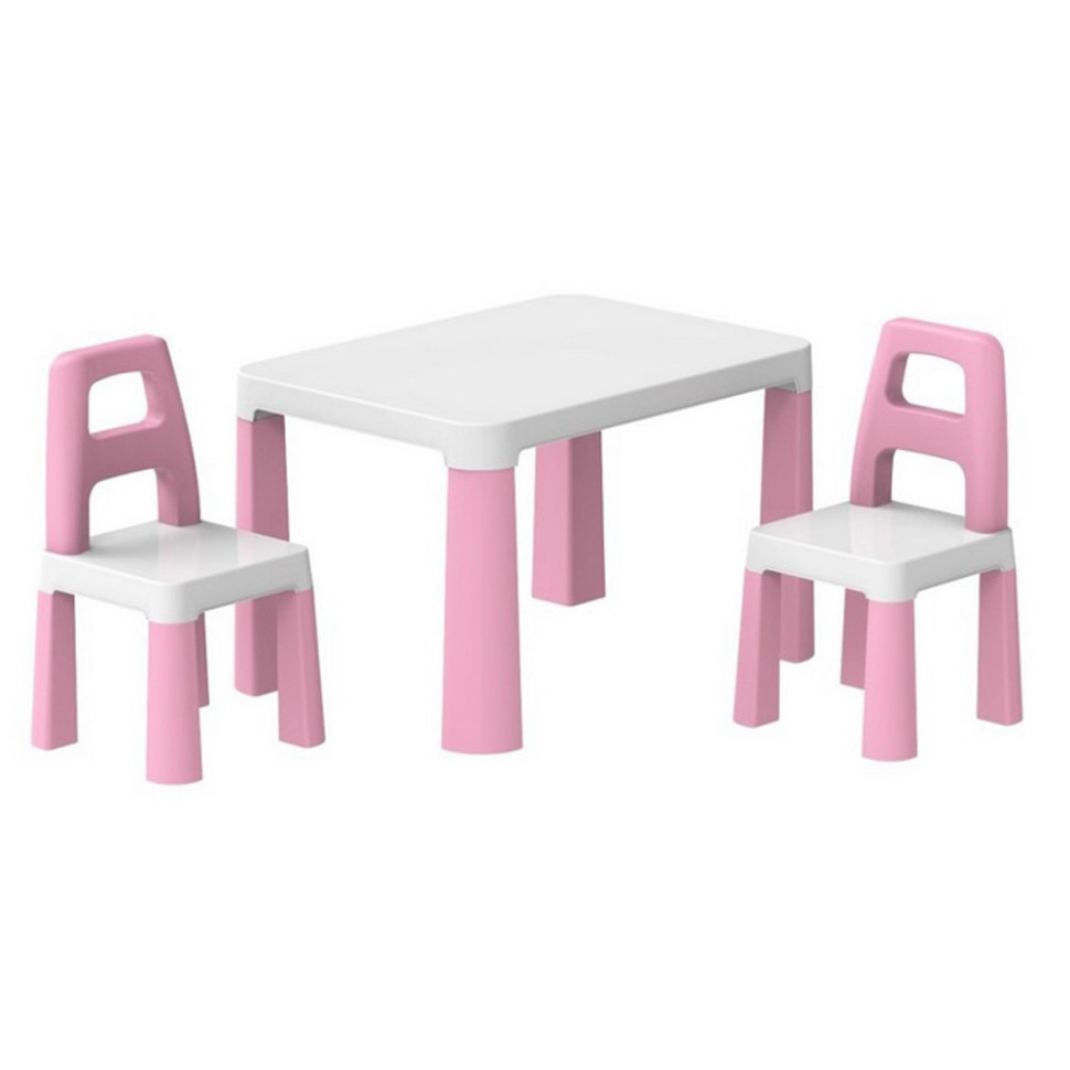 Детский стол с двумя стульями 0457TXK розовый Винница - изображение 1