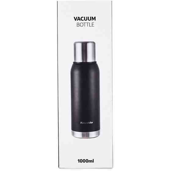 Термос Naturehike Q-9H NH19SJ010, 304 сталь, 1.0 л, чорний Київ