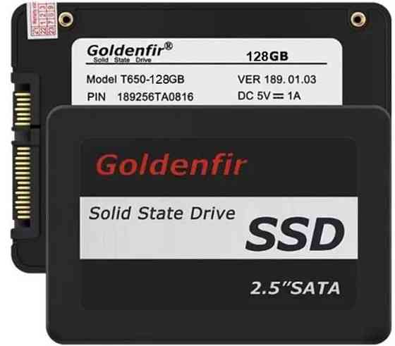 SSD накопичувач Goldenfir 128Gb 2.5"  для ноутбука або ПК. Харків