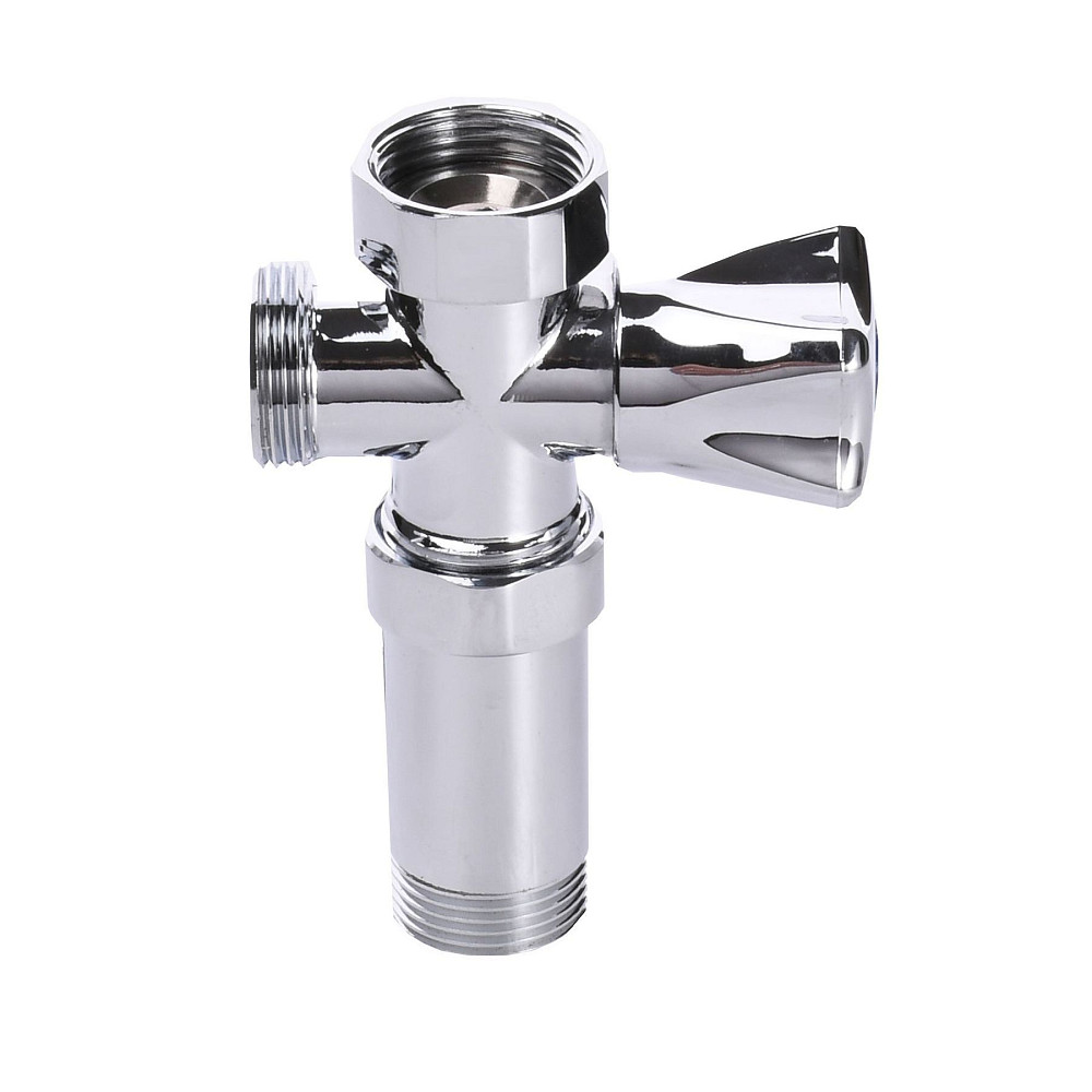 Кран вентильний для пральної машини Q PROFESSIONAL 3/4″x3/4″x3/4″ з подовжувачем NV-QP170 Луцк - изображение 2