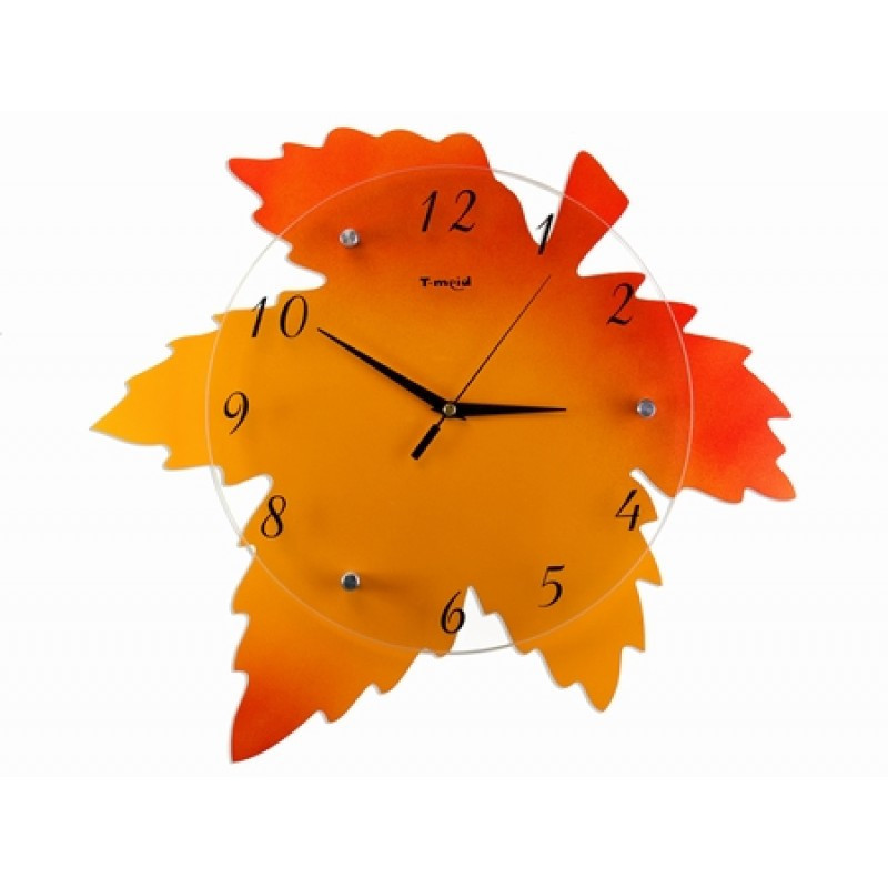 Настінний годинник Кленовий лист Київ - фото 1