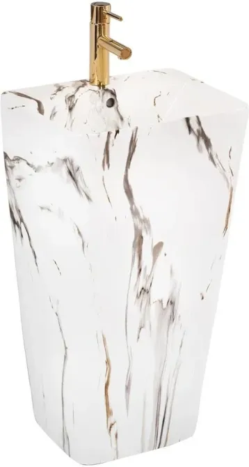 Раковина  Rea Aris Marble (REAU6906) Київ - фото 1