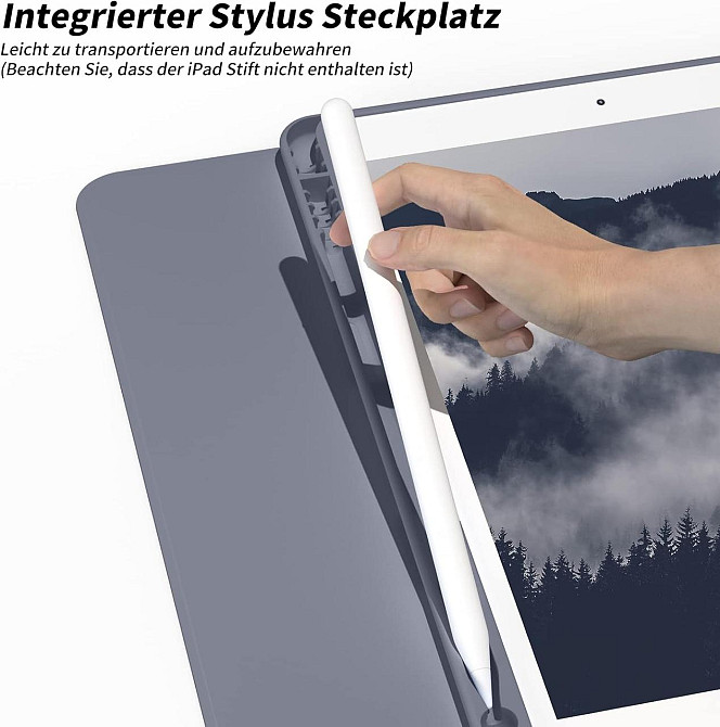 Защитный чехол с Bluetooth клавиатурой для iPad 10.2 (2019/20/21)/pro10.5(2017)/Air 3 10.5 Днепр - изображение 4