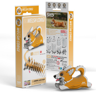 Пазл Eugy 3D Зоопарк Вельш коргі (XEG-080) Вінниця - фото 4