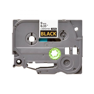 Лента для принтера этикеток UKRMARK B-T324P, ламинированная, 9мм х 8м, gold on black аналог TZe324 (900554) Винница - изображение 2