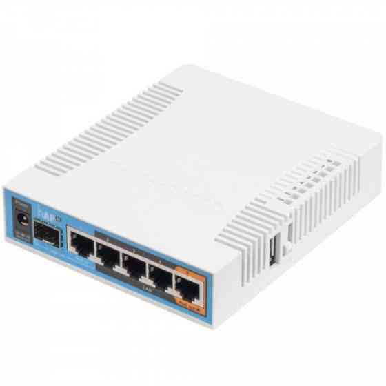 Маршрутизатор Mikrotik RB962UiGS-5HacT2HnT hAP ac with 720MHz CPU, 128MB RAM, 5x Gigabit LAN, built- Киев
