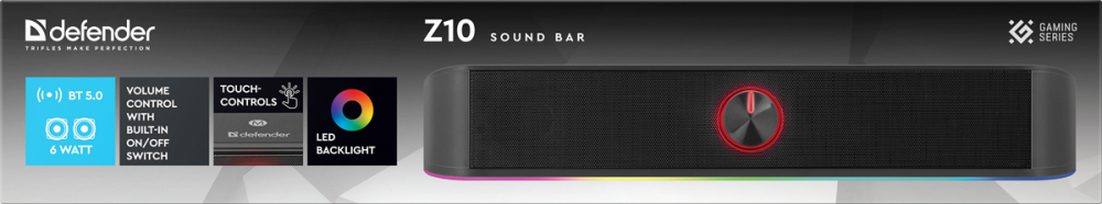 Акустика Defender SoundBar Z10 6W (65123) (7055871) Киев - изображение 10