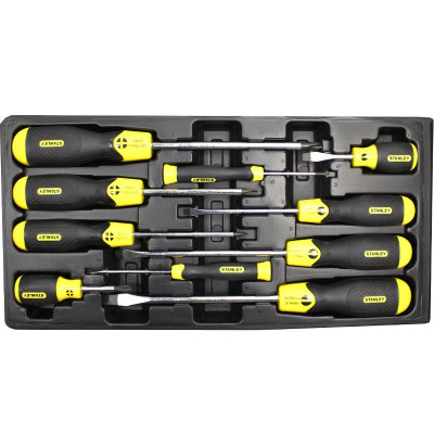 Набір викруток Stanley CUSHION GRIP отвёрток 10 шт (2-65-005) (2-65-005) Вінниця - фото 2