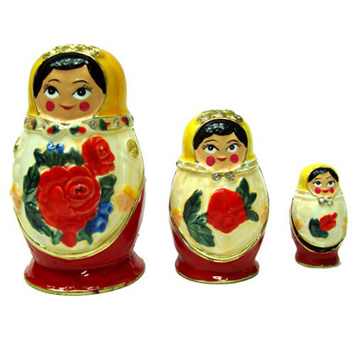 Набор шкатулок под Фаберже Матрешки Киев - изображение 1