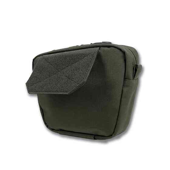 Сумка-напашник XL Kiborg GU Cordura Khaki. Сумка напашник олива с велкро панелью Киев