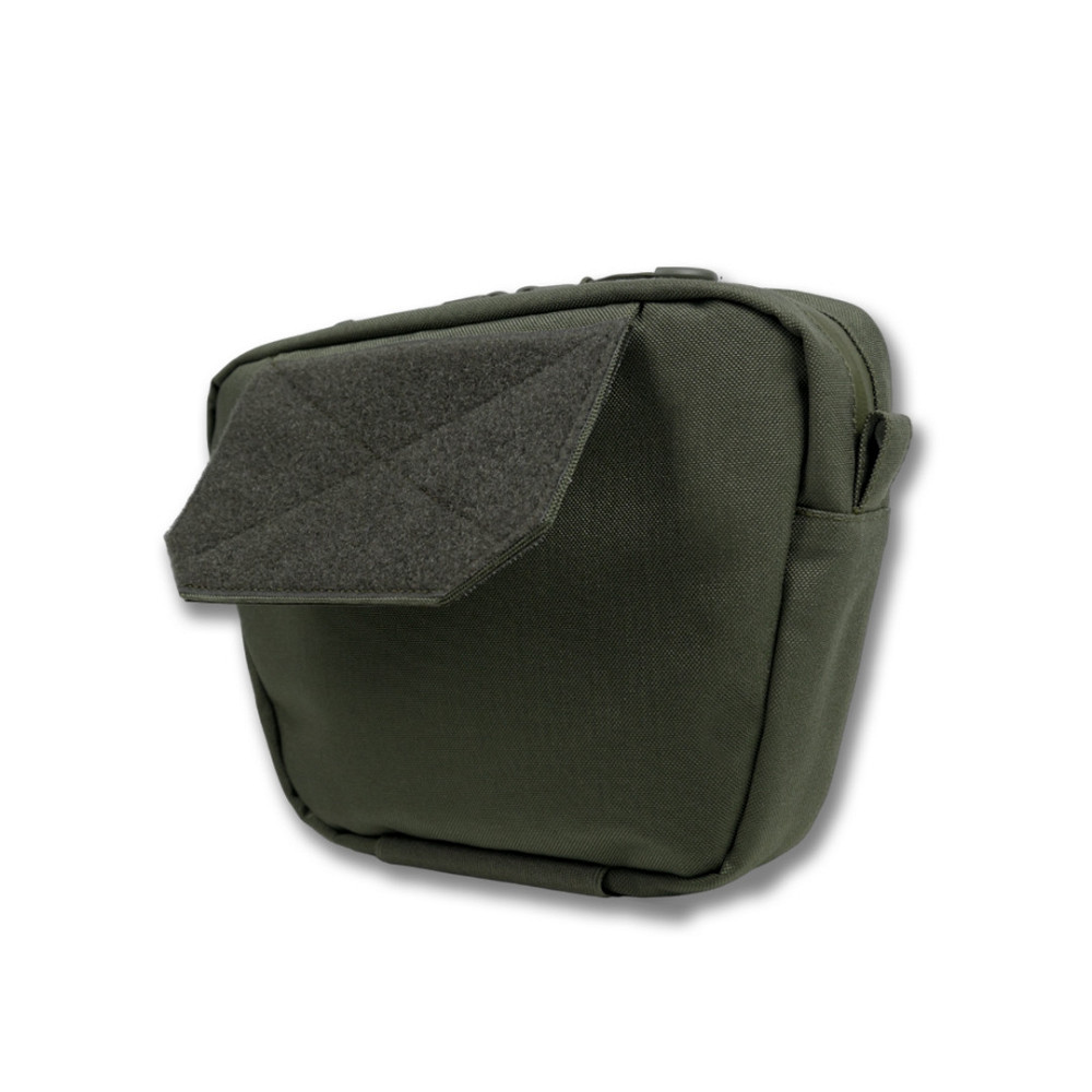 Сумка-напашник XL Kiborg GU Cordura Khaki. Сумка напашник олива с велкро панелью Киев - изображение 3