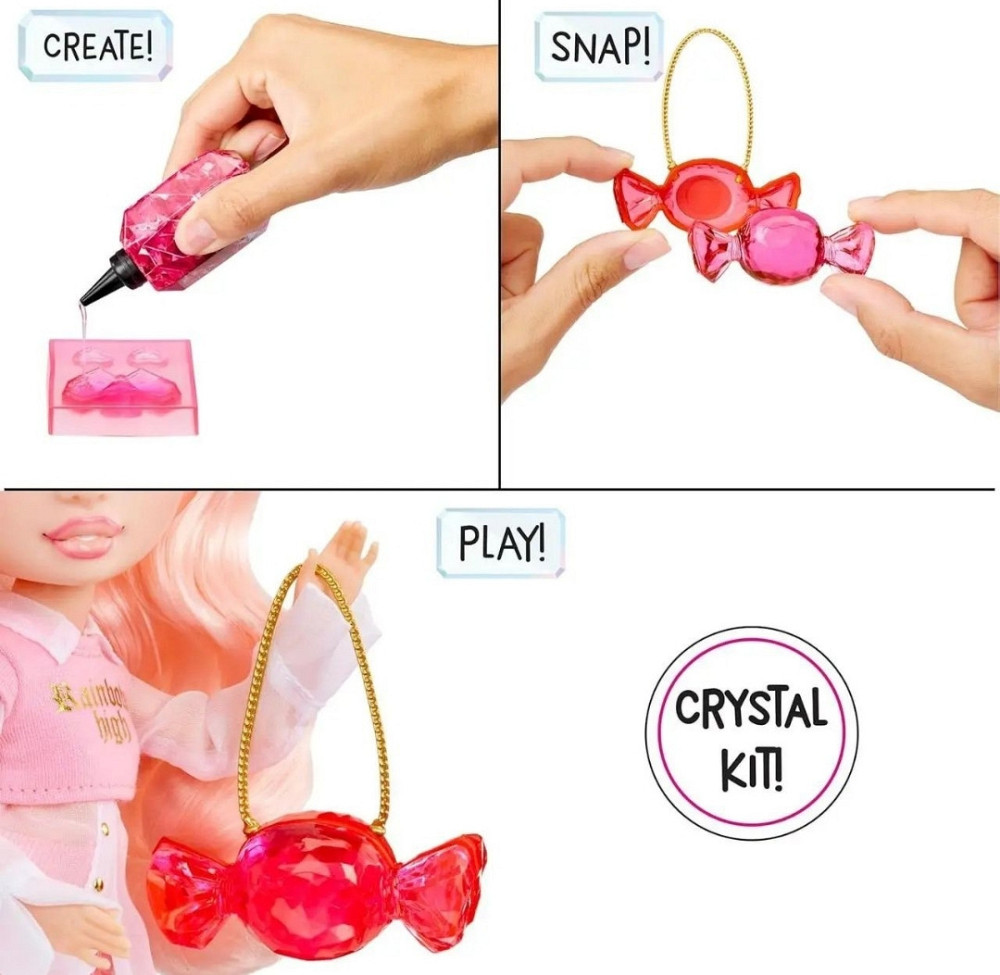 Лялька Rainbow High Creative Crystals Bella - Pink Белла Паркер креати. Харків - фото 8