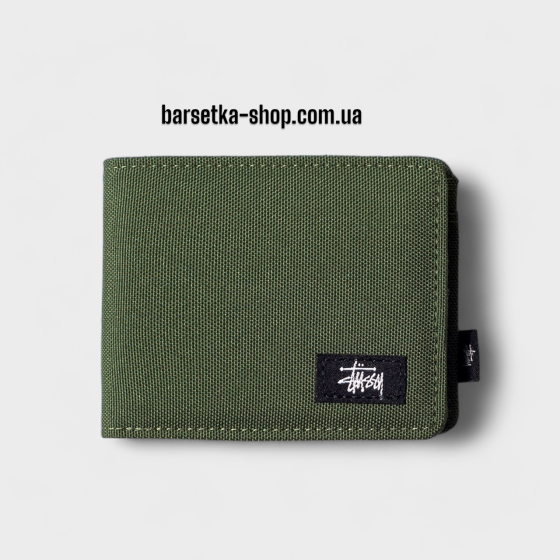 Кошелек Stussy 11x9 зеленый (в коробке) Запорожье