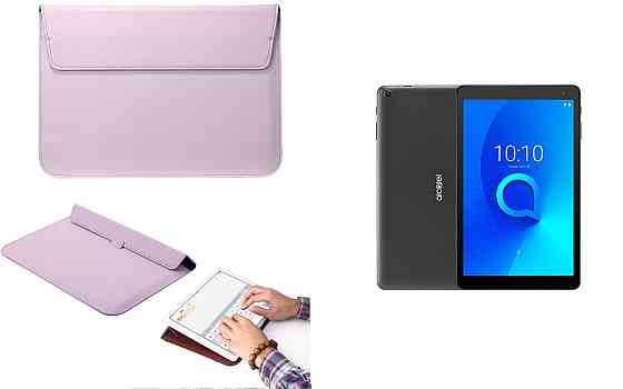 Чехол-конверт VitoCase для Alcatel 1T 10 (8082) 10.1, с функцией подставки для планшета Фиолетовый Киев
