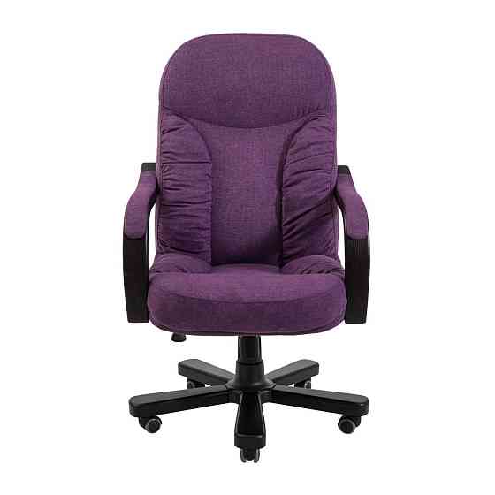 Офісне крісло керівника Buford Wood Lux Misty Violet M2 Anyfix Фіолетовий Київ