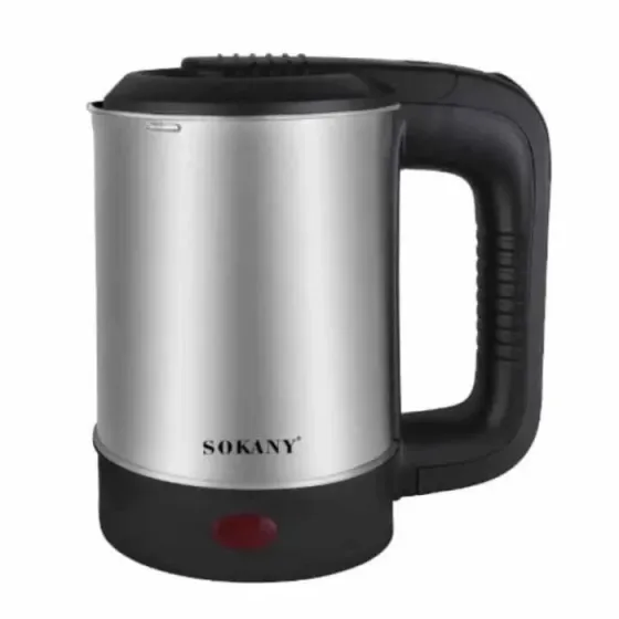 Електричний чайник Sokany SK-09023 600Вт 0.6 л з індикатором, автовідключенням, 360° база Одеса