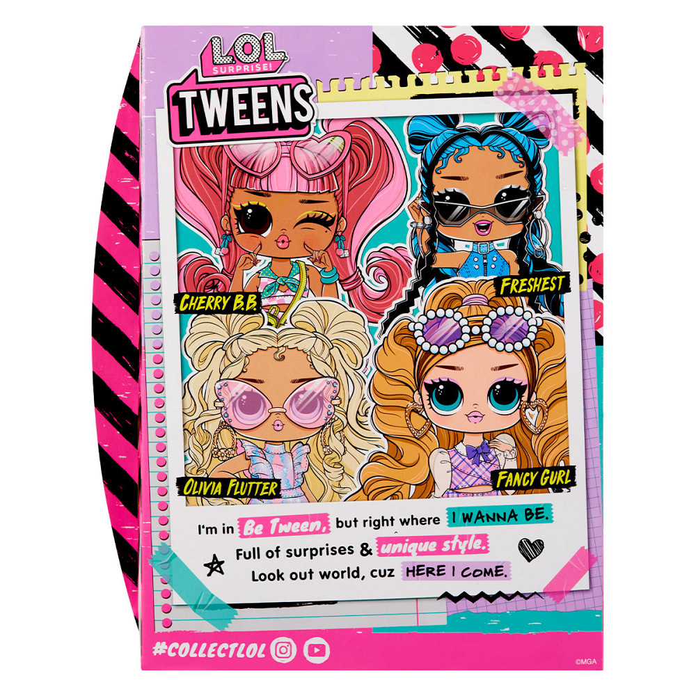 Ігровий набір з лялькою L.O.L. Surprise! серії Tweens Core  – Черрі-Леді Днепр - изображение 9