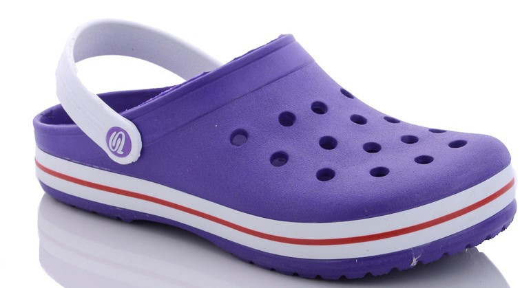 Жіночі фіолетові крокси Одеса - фото 3